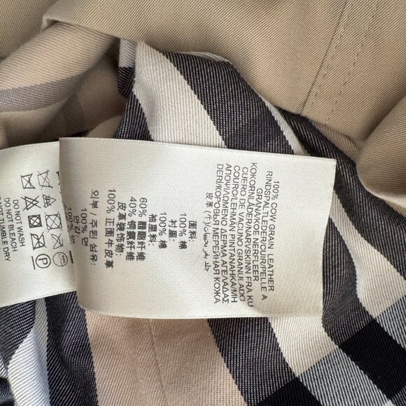 Burberry Heritage Kensington Trench Coat - 100% Leather - Picture 8 of 11